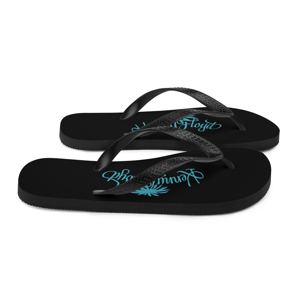 Flip-Flops with KF Palm Logo