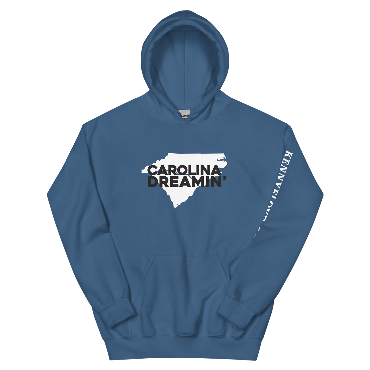 Blue Unisex Hoodie with Carolina Dreaming Logo