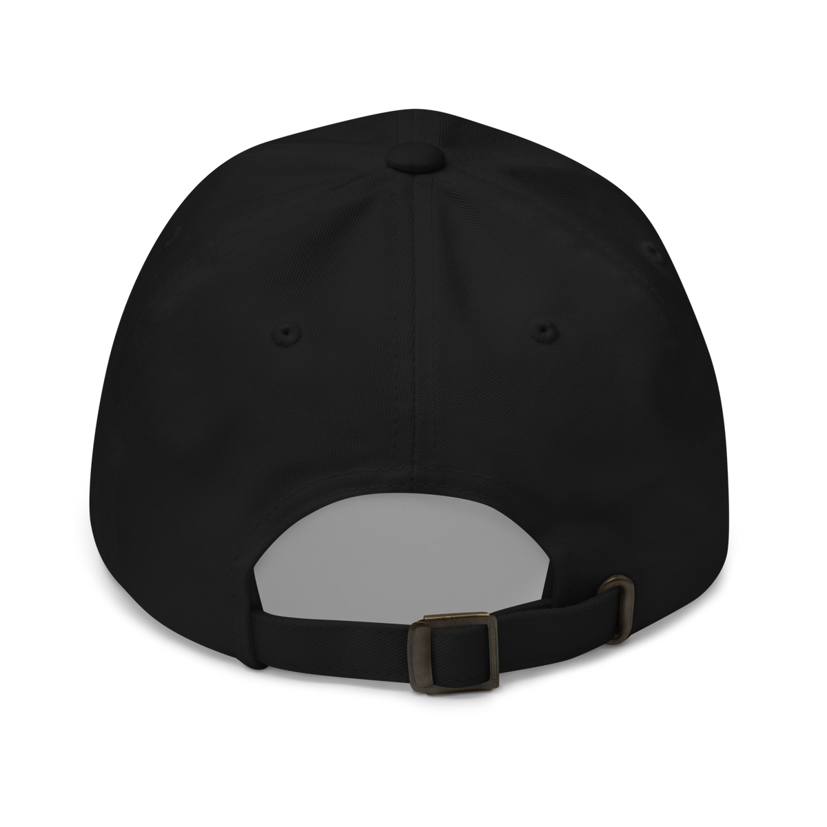 Black Dad Hat with Yellow KF Palm Logo