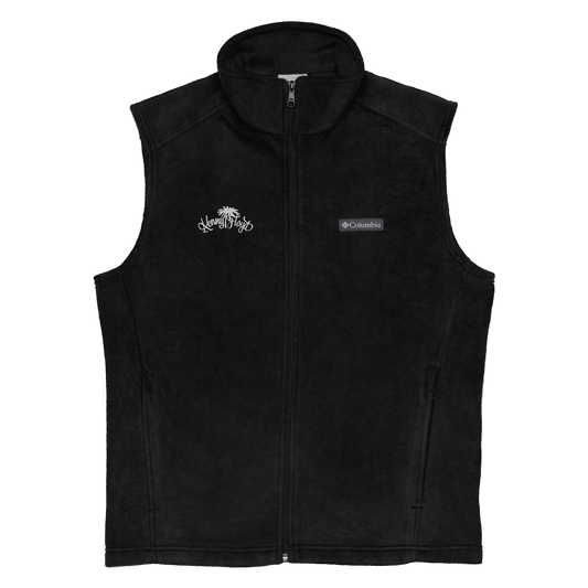 KF Palm logo-Men’s-Columbia-fleece-vest