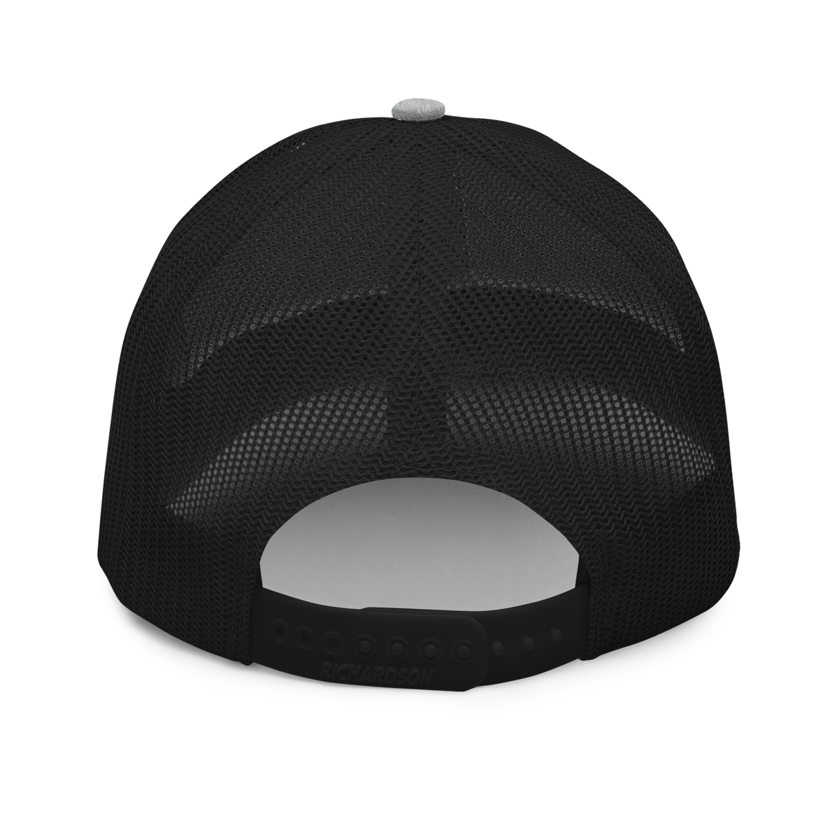 Black & Grey Trucker Cap with Black KF Palm Logo