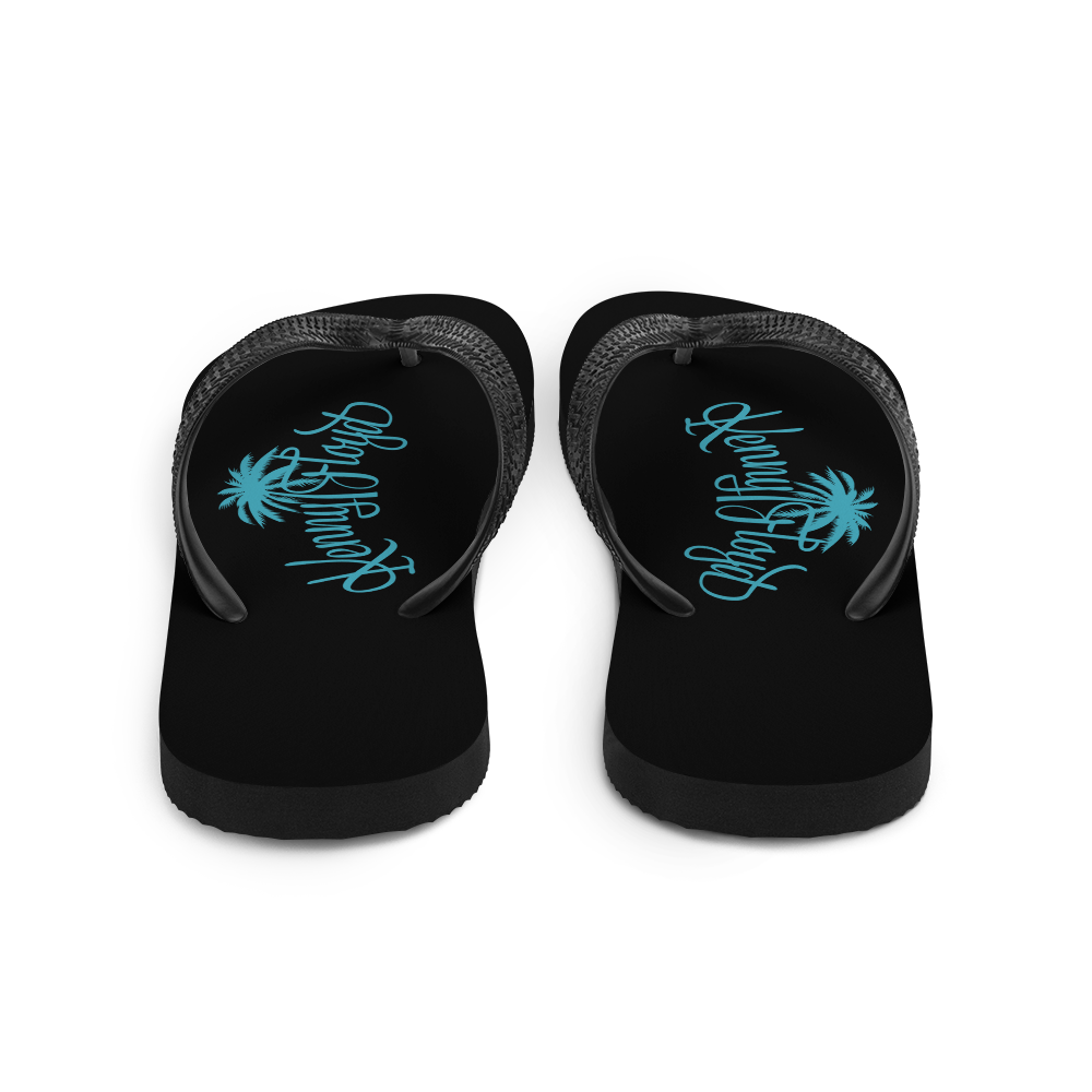 Flip-Flops with KF Palm Logo