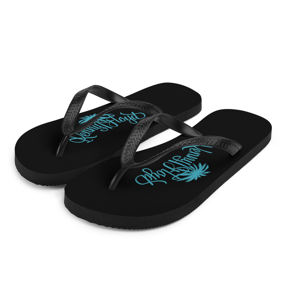 Flip-Flops with KF Palm Logo