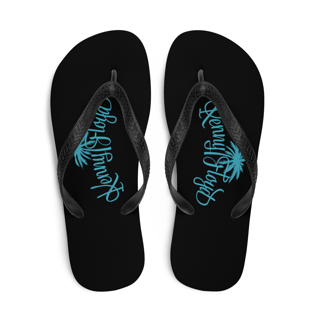 Flip-Flops with KF Palm Logo