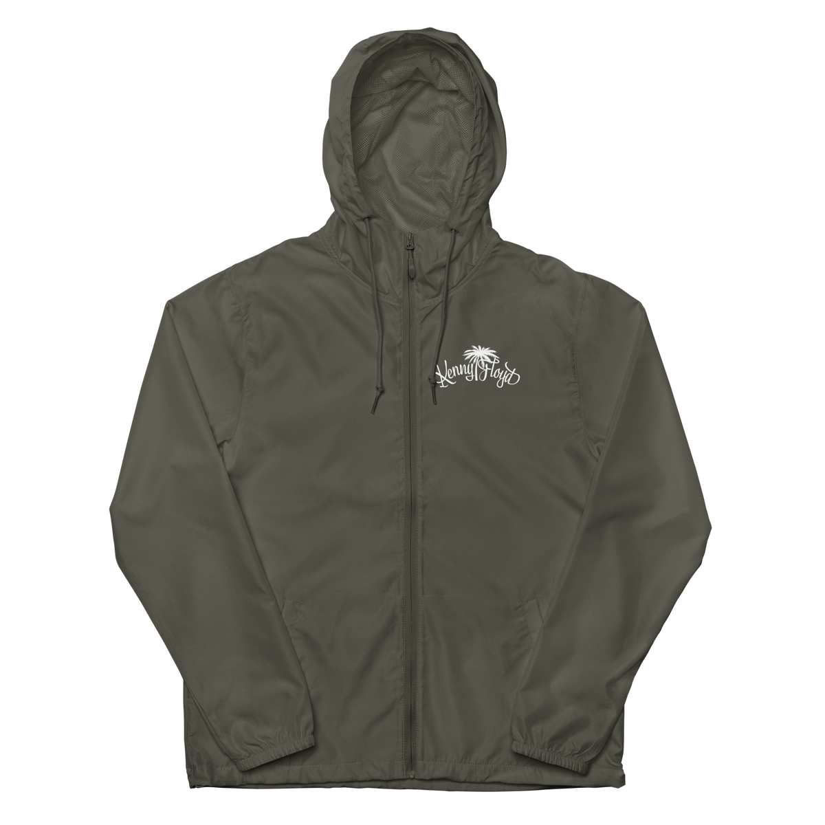 KF Palm Logo-Unisex lightweight zip up windbreaker