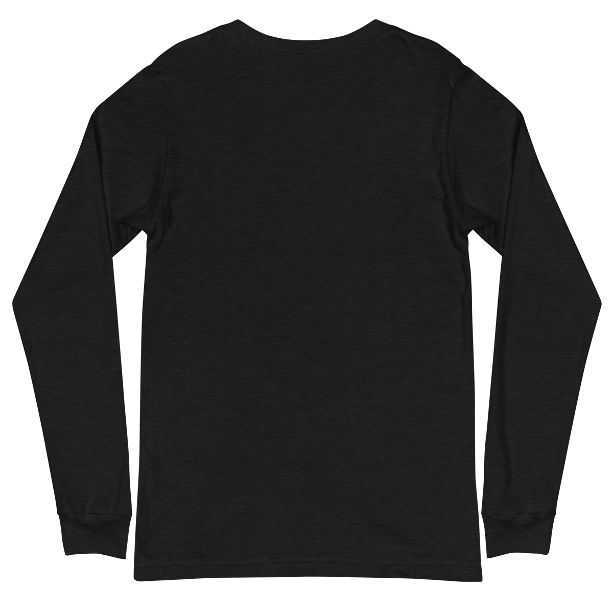 Unisex Long Sleeve Tee with White KF Palm Logo