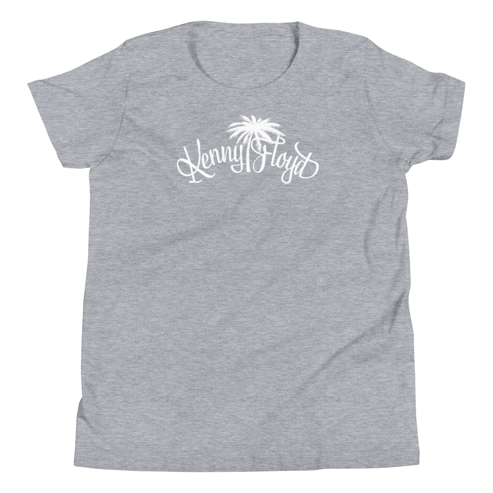 Youth Size Short Sleeve T-Shirt with KF Palm Logo