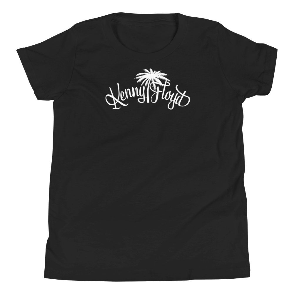 Youth Size Short Sleeve T-Shirt with KF Palm Logo