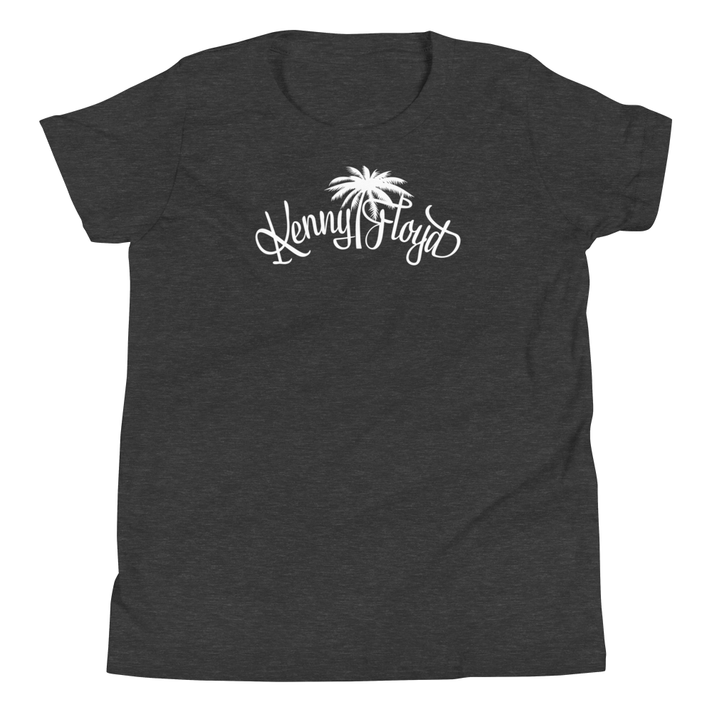 Youth Size Short Sleeve T-Shirt with KF Palm Logo