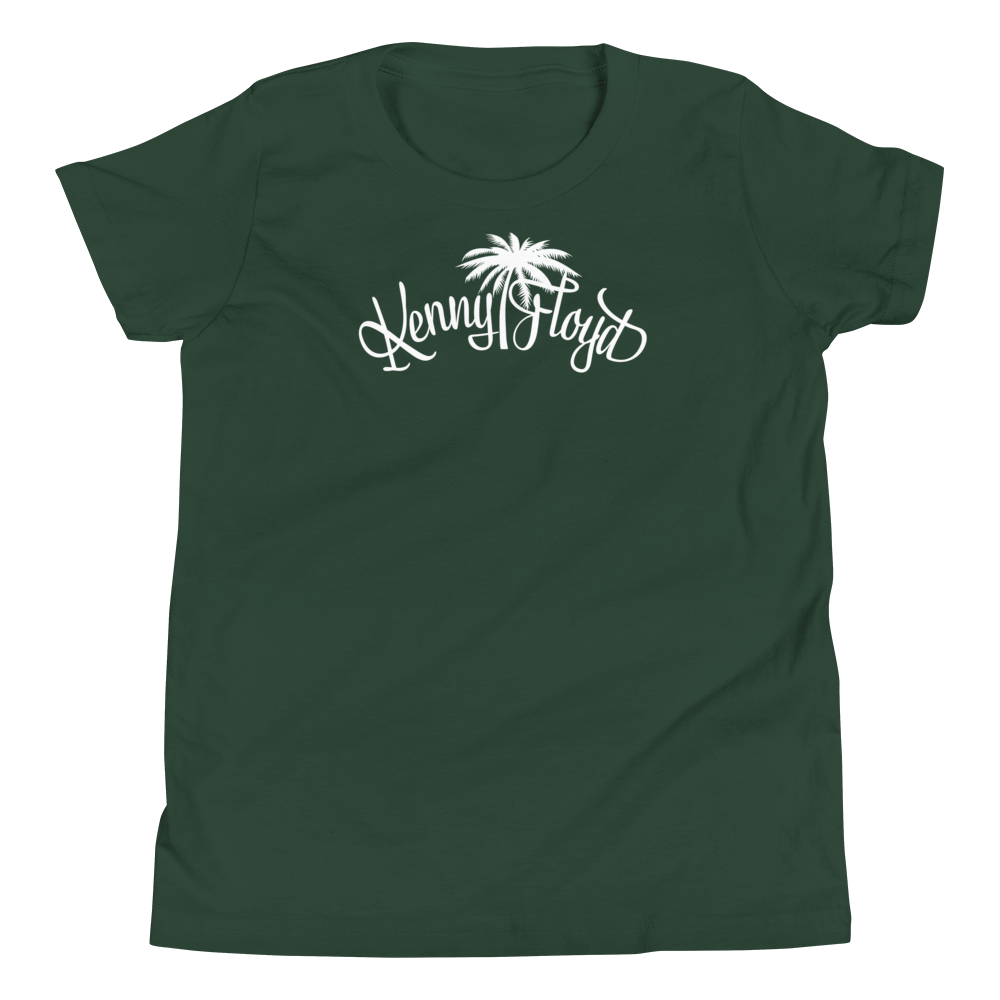 Youth Size Short Sleeve T-Shirt with KF Palm Logo
