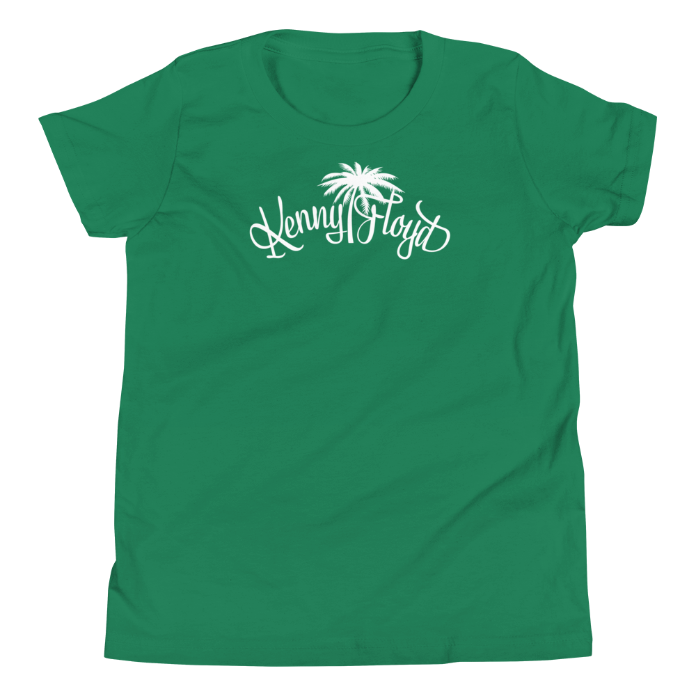 Youth Size Short Sleeve T-Shirt with KF Palm Logo