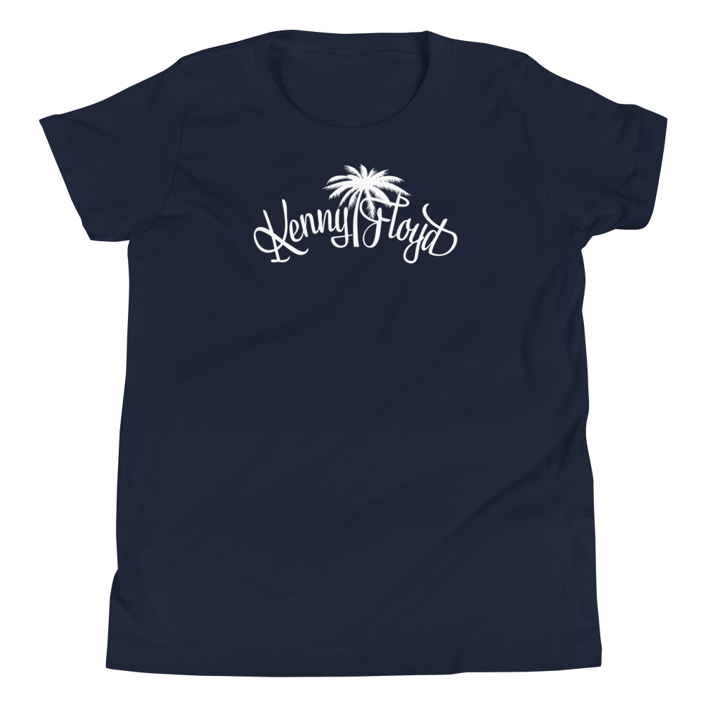 Youth Size Short Sleeve T-Shirt with KF Palm Logo