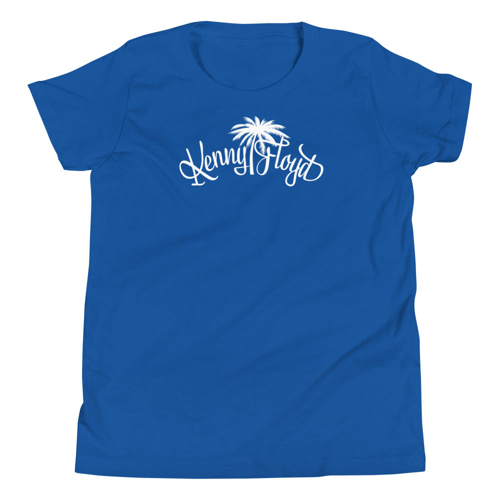 Youth Size Short Sleeve T-Shirt with KF Palm Logo